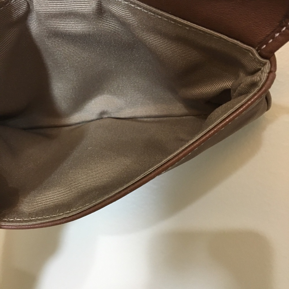 Vintage Coach Brown Leather Wristlet - Picture 3 of 8